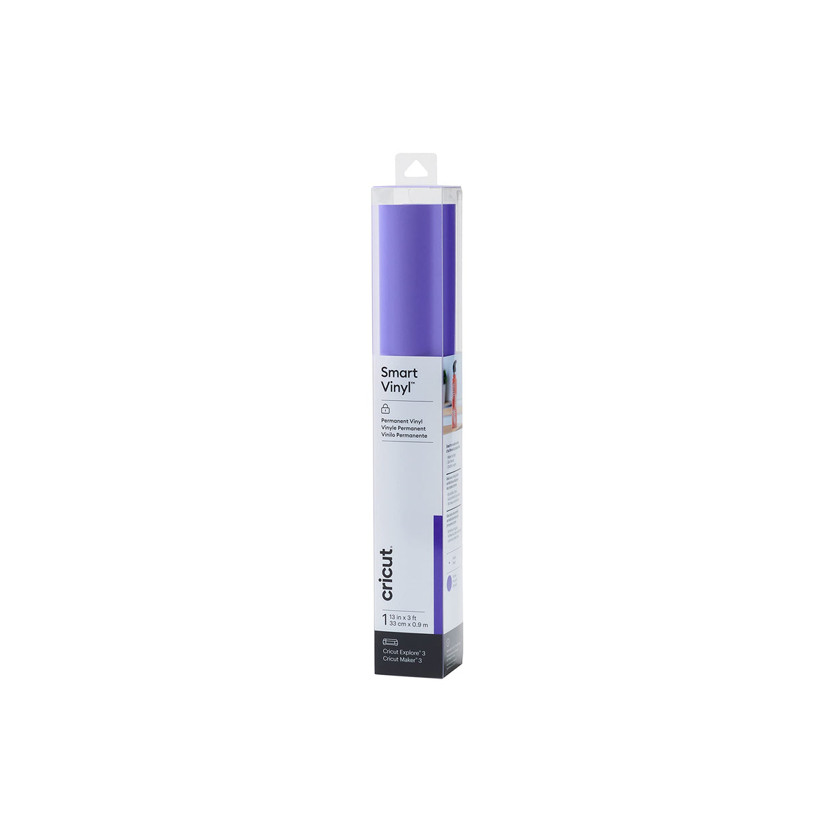 Cricut Smart Vinyl  Permanent(3 ft) - Purple, 13" x 36"