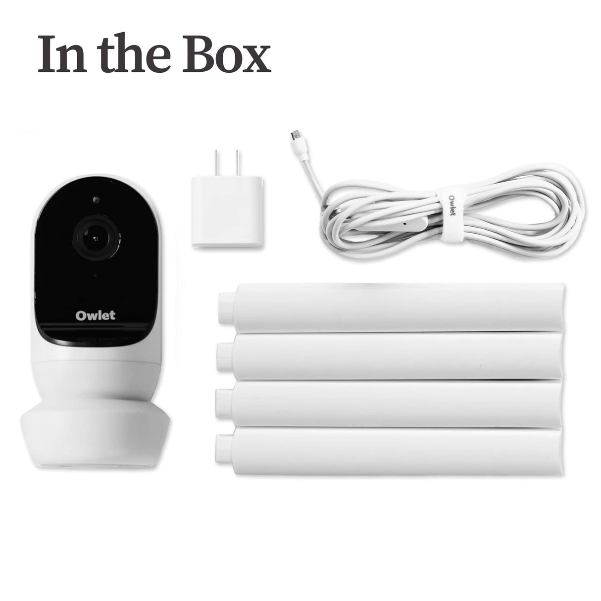 Owlet Cam 2 Smart Baby Monitor - HD Video Cam, Encrypted WiFi, Temp, Nightvision, 2-Way Talk- Bedtime Blue