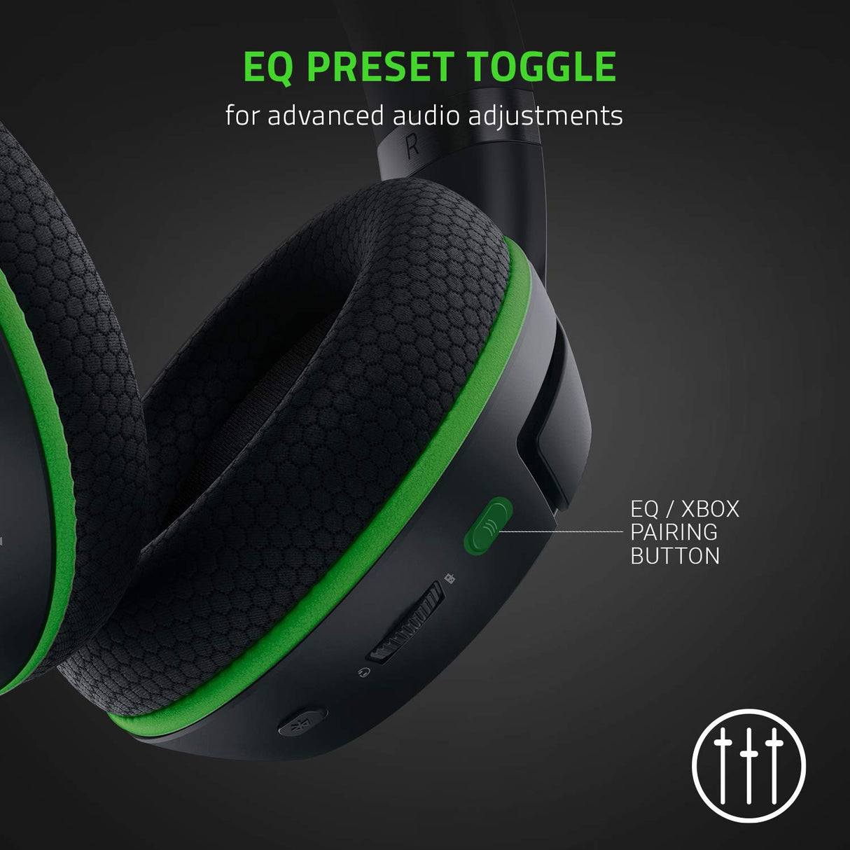 Razer Kaira Pro Wireless Gaming Headset for Xbox Series X | S: TriForce Titanium 50mm Drivers - Supercardioid Mic Dedicated Mobile EQ and Pairing Bluetooth 5.0 Black