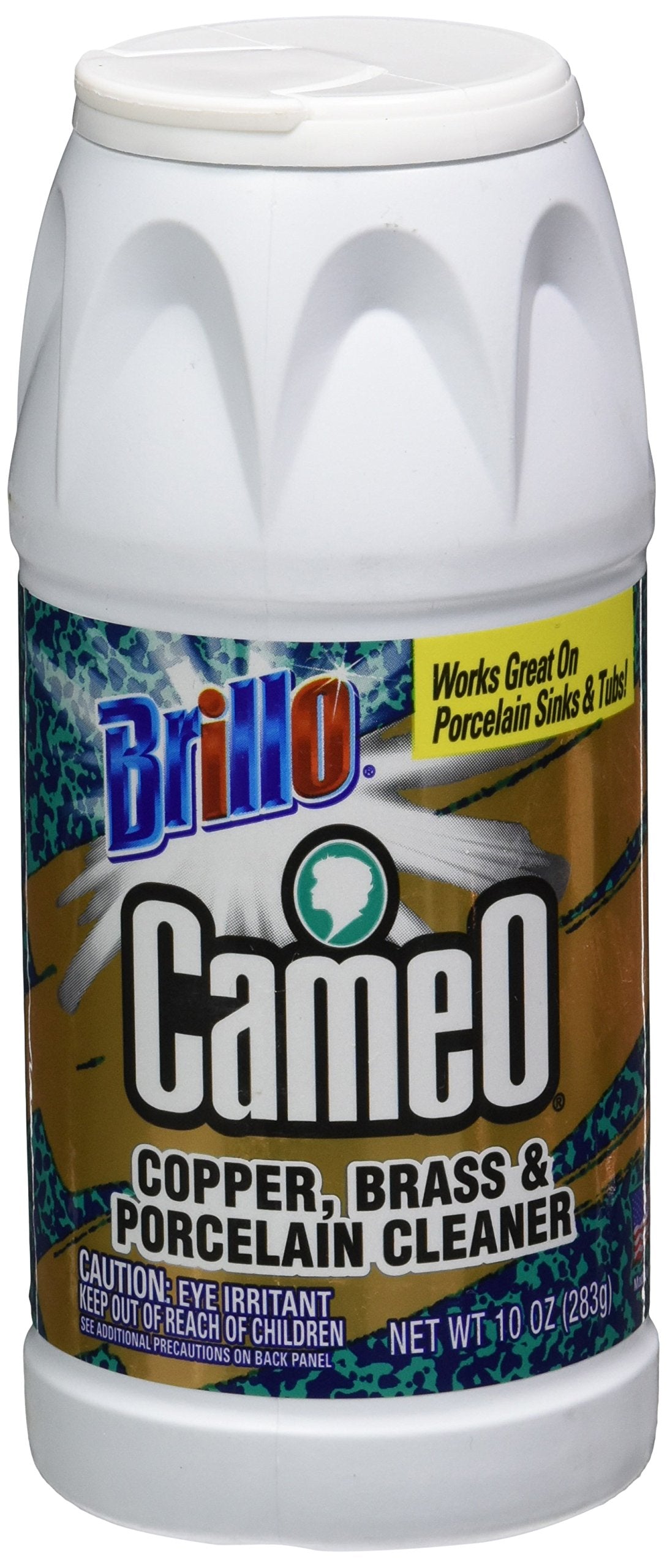 Brillo Cameo Copper, Brass & Porcelain Cleaner, 10 Ounce (Pack of 1)