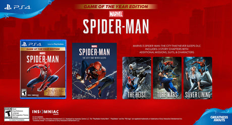 Marvel's Spider-Man: Game of the Year Edition, Sony, PlayStation 4, 3004313
