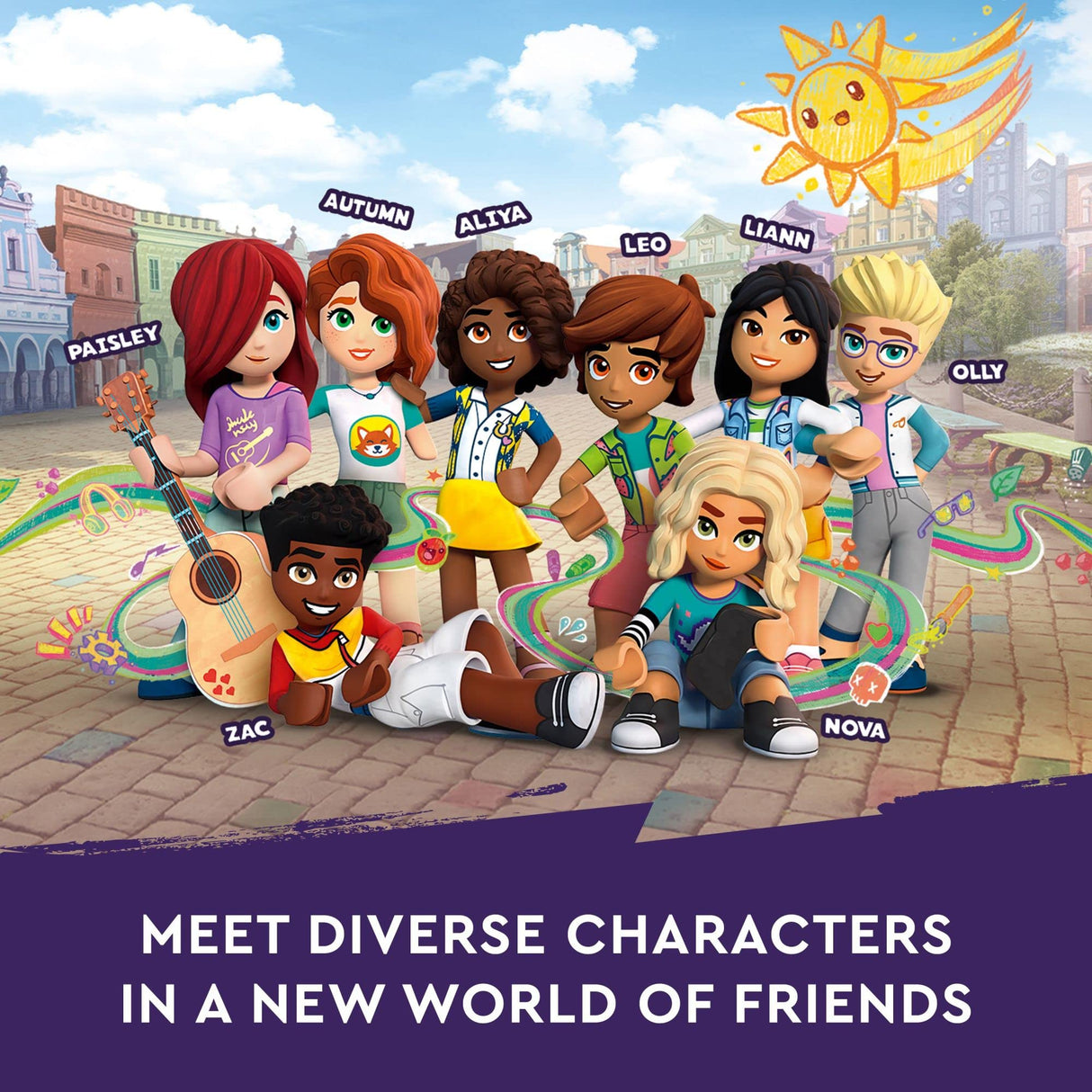 LEGO Friends Paisley’s House 41724, Doll House Toy for Girls and Boys 4 Plus Years Old, Playset with Accessories including Bunny Figure, Birthday Gift