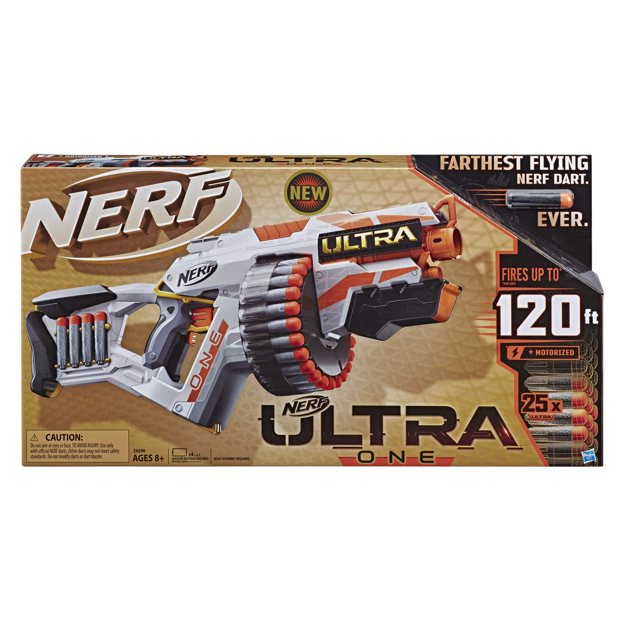 Nerf Ultra One Electronic Kids Toy Blaster with 25 Ultra Darts