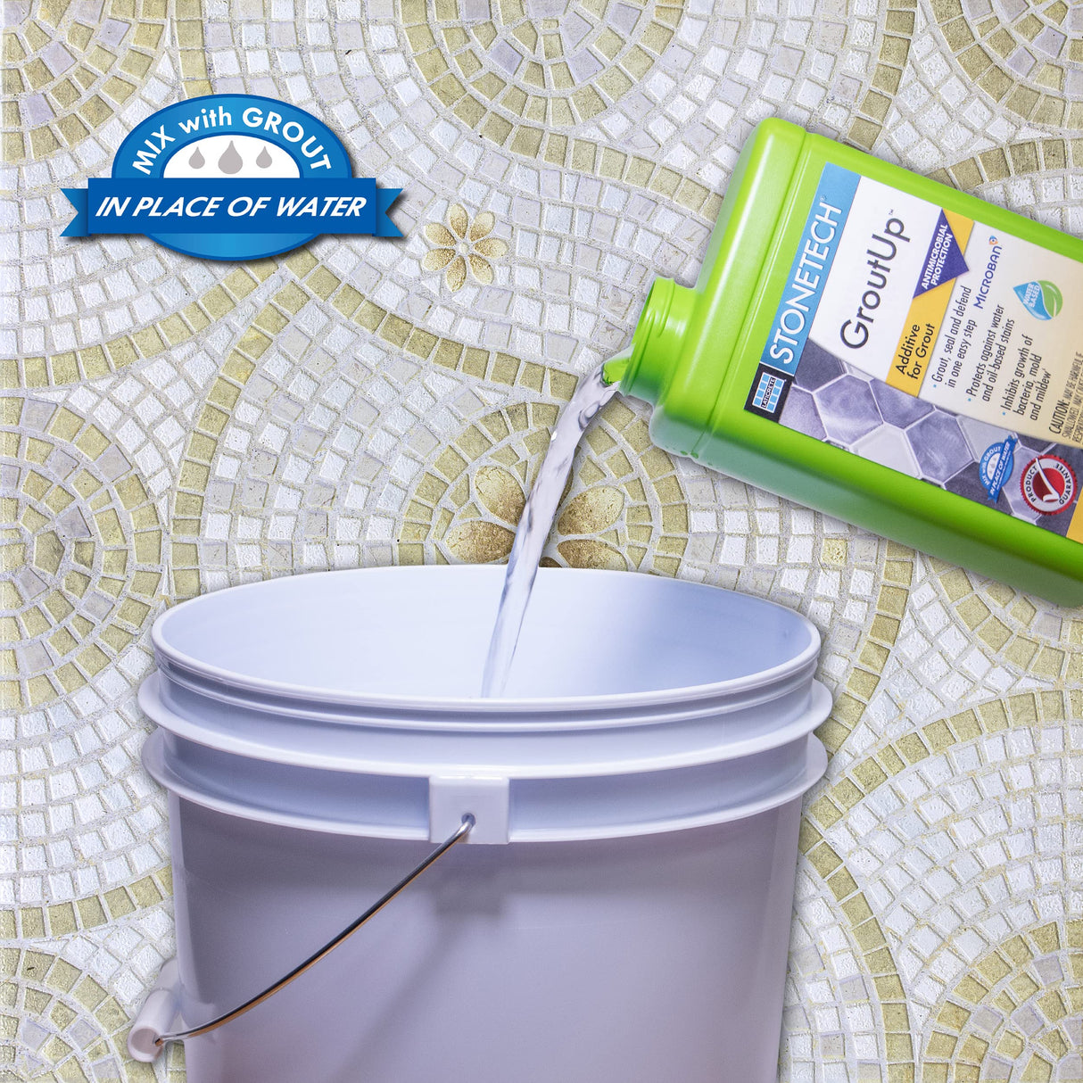 STONETECH GroutUp Additive 27 oz.