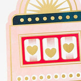 Hallmark Good Mail Pack of 2 Valentines Day Cards (Slot Machine and Takeout) 799VMA6016