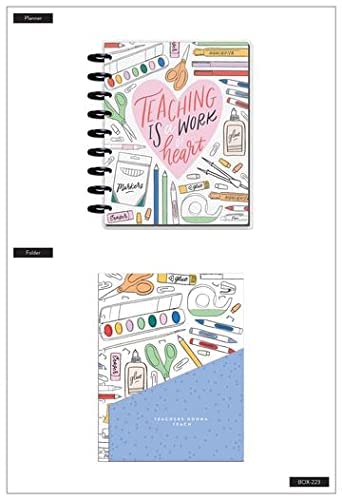 Happy Planner 12-Month Undated Classic Planner Box Kit-Work Of Art