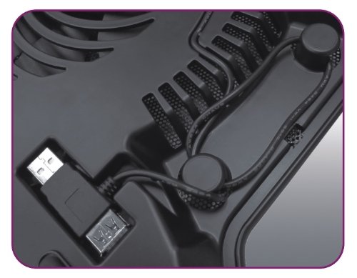 Cooler Master NotePal X-Slim Ultra-Slim Laptop Cooling Pad with 160mm Fan (R9-NBC-XSLI-GP)