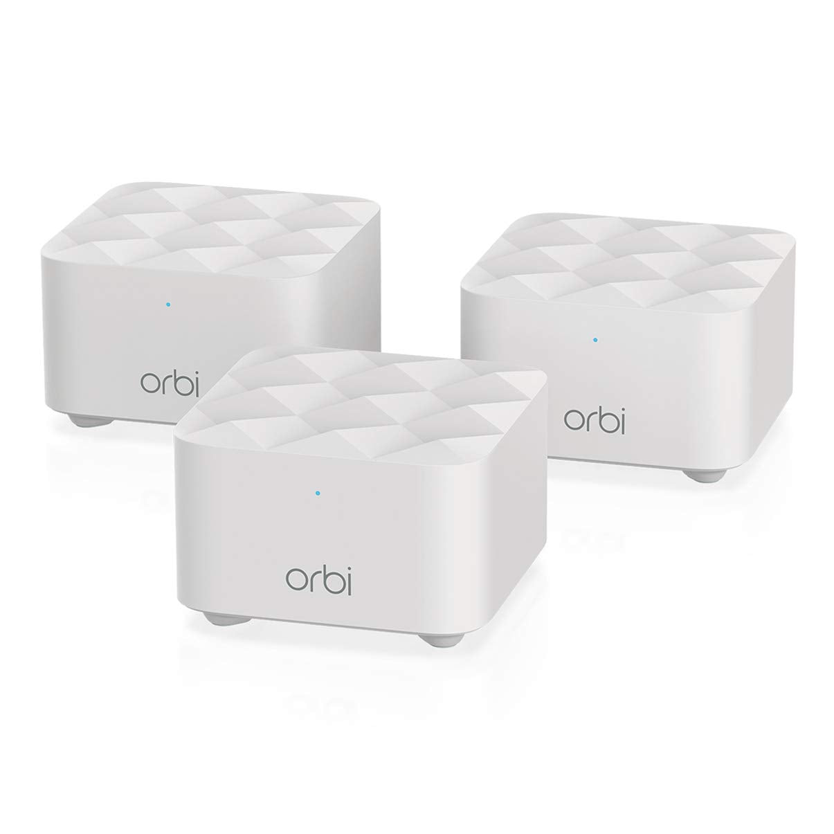 NETGEAR - Orbi RBK13 AC1200 Mesh WiFi System with Router and 2 Satellite Extenders