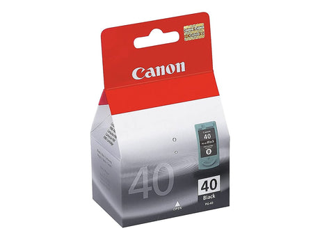 Canon PG-40 Genuine Black Ink Cartridge, Compatible with iP2600/1800/1700/1600, MX310/300, MP470/460/450/210/170/160/150/140/180/190, JX200/210P