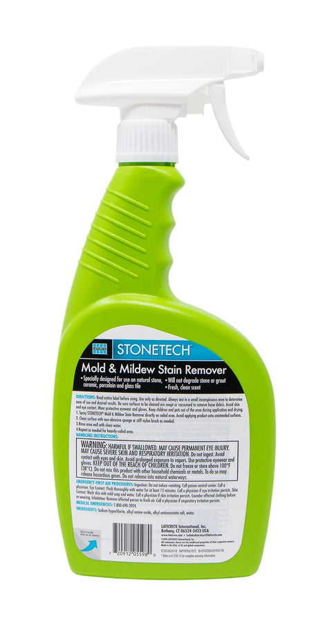 Stonetech Mold & Mildew Stain Remover for Natural Stone, Tile, Masonry & Grout