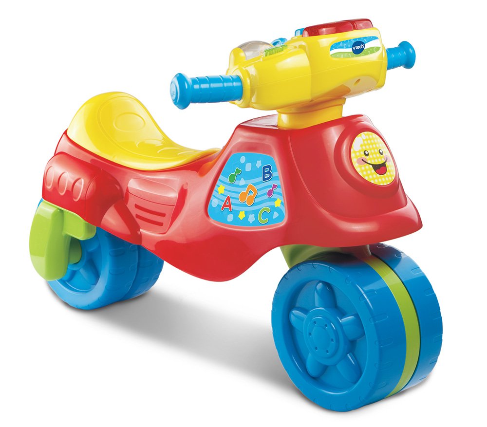 VTech 2 In 1 Learn & Zoom Motor Bike,Red