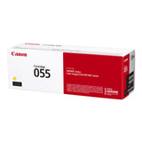 Canon Genuine Toner, Cartridge 055 Yellow (3013C001) 1 Pack Color imageCLASS MF741Cdw, MF743Cdw, MF745Cdw, MF746Cdw,LBP664Cdw Laser Printers