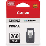 Canon PG-260 Genuine Black Ink Cartridge, Compatible with TS5320/6420/6420a,TR7020/7020a