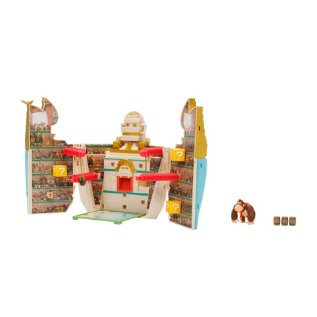 The Super Mario Bros. Movie Donkey Kong Mini Basic Playset arena wave 2