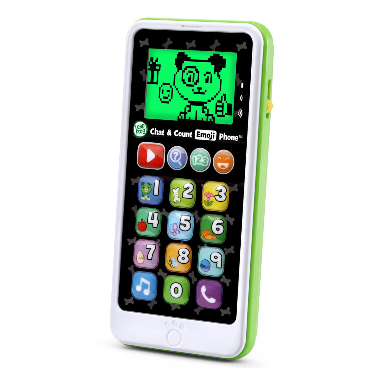 LeapFrog Chat and Count Emoji Phone, Green Small