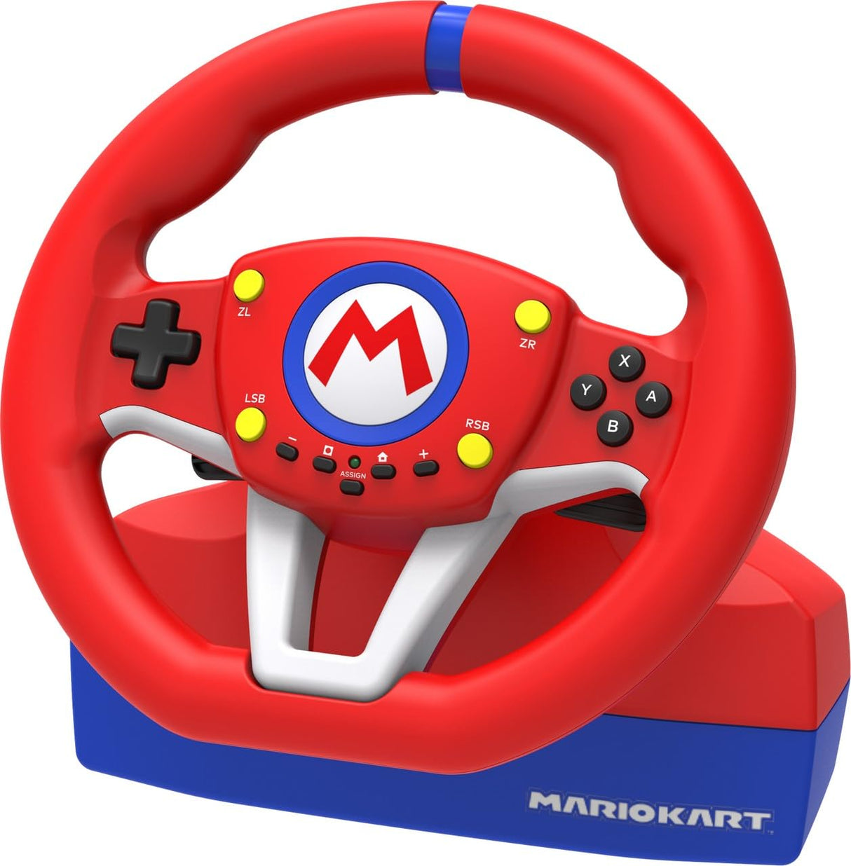 HORI Nintendo Switch Mario Kart Racing Wheel - Red/ Blue Edition