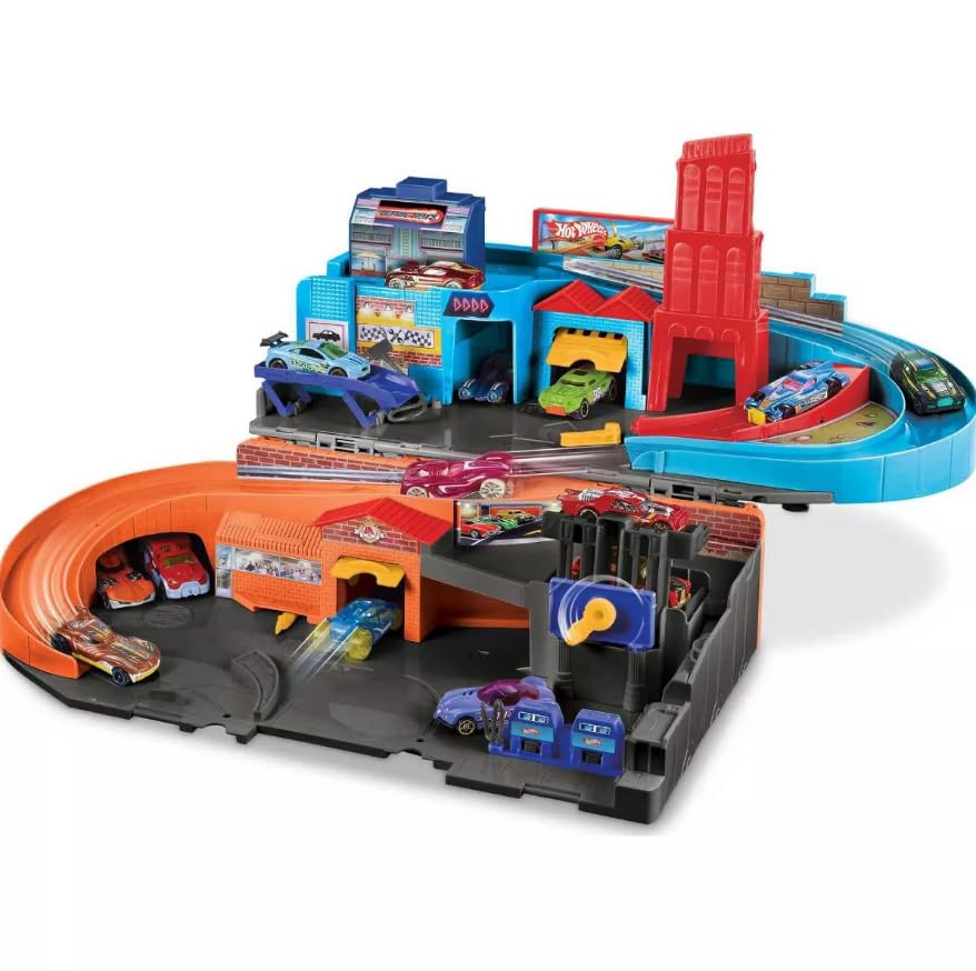 Hot Wheels Ultra Hots STO & Go Trackset