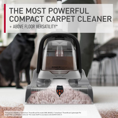 Hoover PowerDash Advanced Compact Carpet Cleaner Machine with Above Floor Cleaning - FH55000