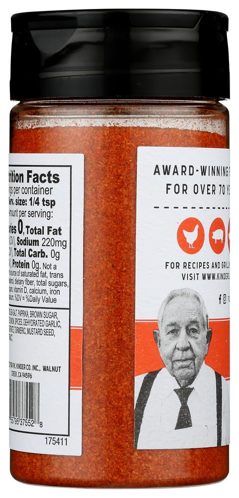 Kinder's, Rub The BBQ Blend, 6.25 Ounce