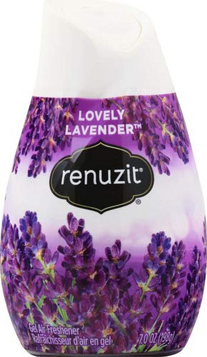 Renuzit Gel Air Freshener, Lovely Lavender 7 oz