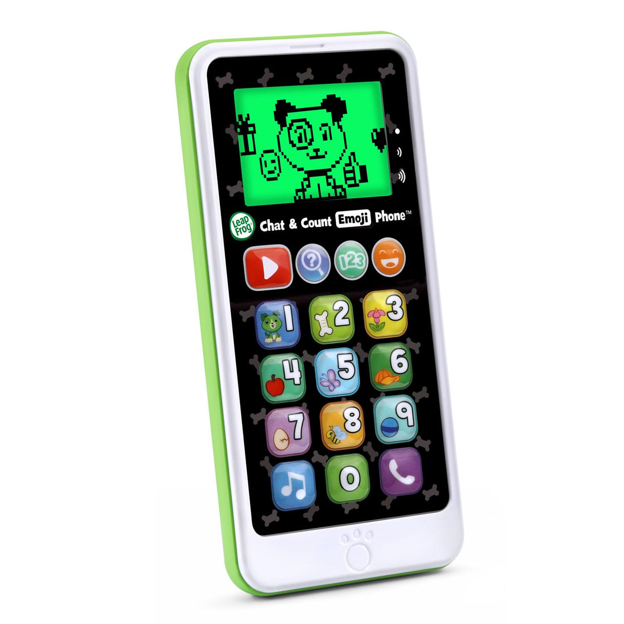 LeapFrog Chat and Count Emoji Phone, Green Small