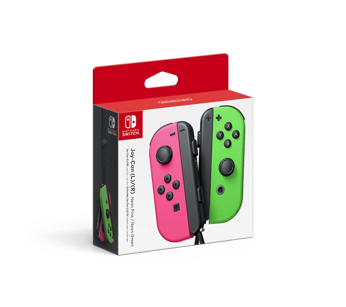 Nintendo Joy-Con (L/R) - Neon Pink / Neon Green [video game]