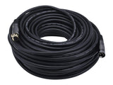 Monoprice XLR Male to XLR Female - 150 Feet - Black | Gold Plated | 16AWG Copper Wire Conductors [Microphone & Interconnect] - Premier Series