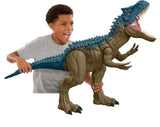 Mattel Jurassic World Super Colossal Dinosaur Action Figure, Large Allosaurus Dino Toy with Eating Feature, 3+ Feet Long