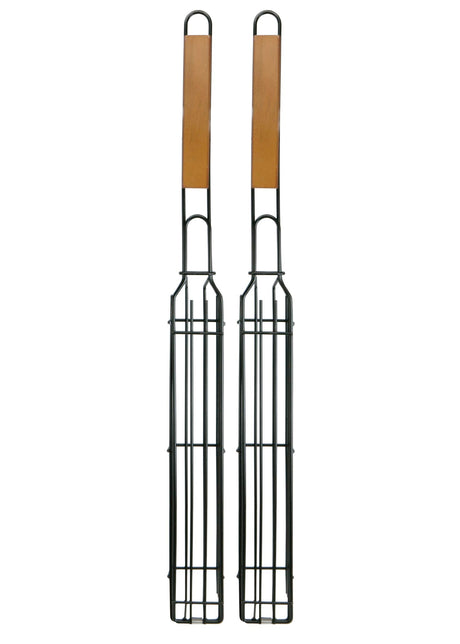 Mr. Bar-B-Q 06075Y 2-Pack Kit, Single Kabob Baskets