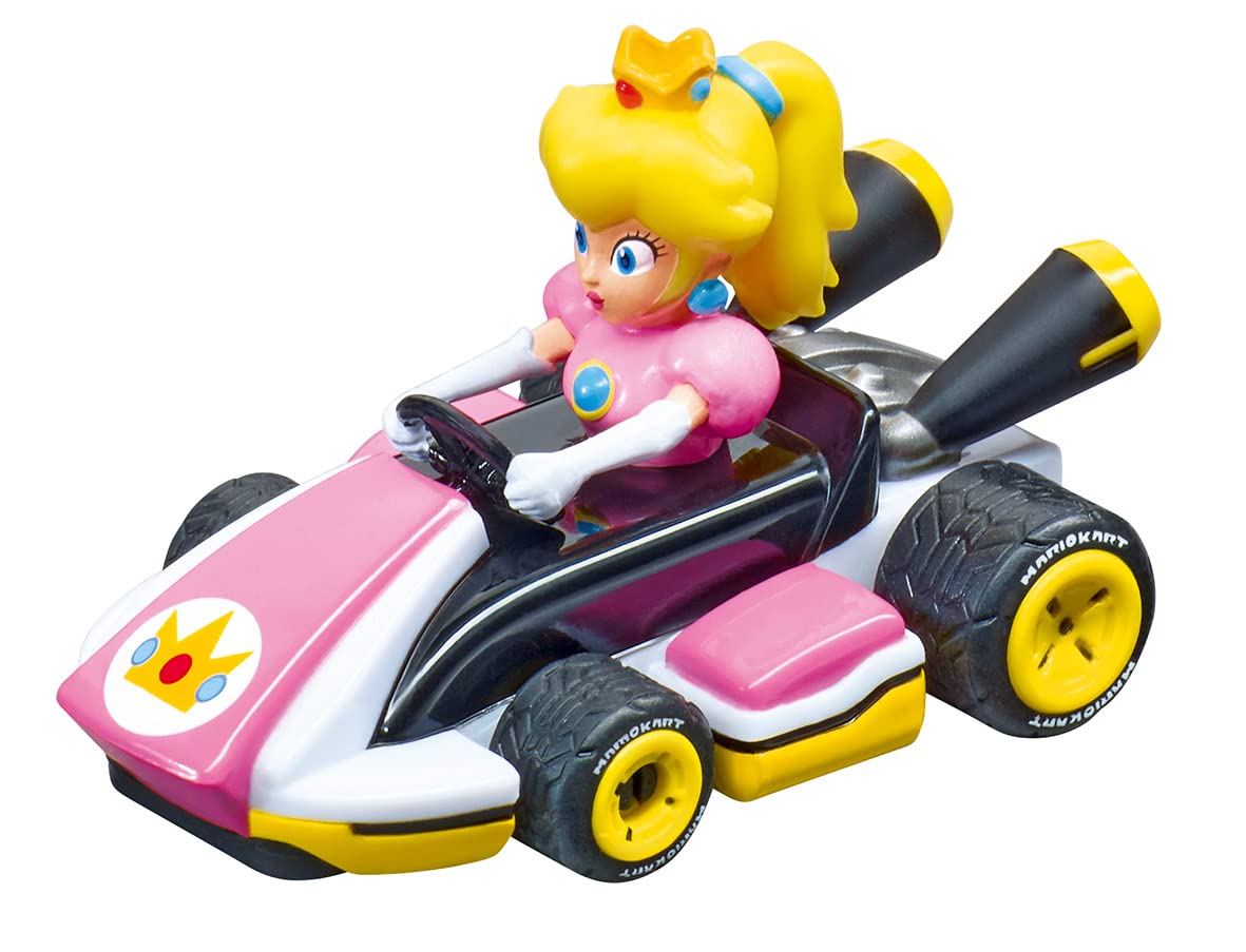 Carrera 20063024 Mario Kart Mario vs. Peach First Beginner Slot Car Racing Set