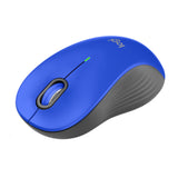 Logitech Signature M550 L Mouse - Optical - Wireless - 32.81 ft - Bluetooth - Blue - USB - 4000 dpi - Scroll Wheel - 3 Button(s) - 3 Programmable Button(s) - Large Hand/Palm Size - 1 x AA Battery S...