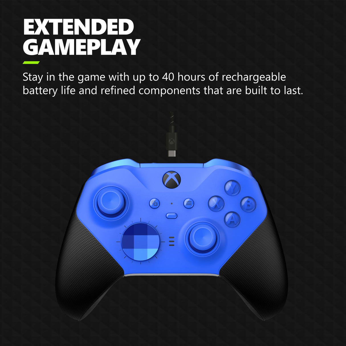 Microsoft Xbox Elite Series 2 Core Wireless Controller - Blue/Black