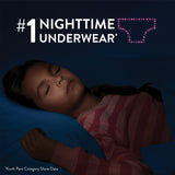 Goodnites Nighttime Bedwetting Underwear, Girls' L (68-95 lb.), 75ct, FSA/HSA-Eligible