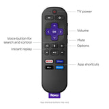 Roku Streaming Stick 4K | Portable Roku Streaming Device 4K/HDR/Dolby Vision, Roku Voice Remote, Free & Live TV