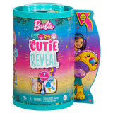 Barbie Cutie Reveal Chelsea Small Doll, Jungle Series Toucan Plush Costume, 7 Surprises Include Mini Pet & Color Change