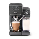 Mr. Coffee One-Touch CoffeeHouse+ Espresso, Cappuccino, and Latte Maker Home Coffee Machine with 19-Bar Italian Pump, and Milk Frother Ideal for Latte, Espresso, and Coffee Lovers