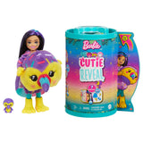 Barbie Cutie Reveal Chelsea Small Doll, Jungle Series Toucan Plush Costume, 7 Surprises Include Mini Pet & Color Change