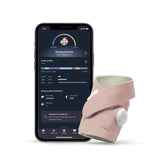 Owlet Dream Sock - FDA-Cleared Smart Baby Monitor with Live Health Readings & Notifications - Dusty Rose