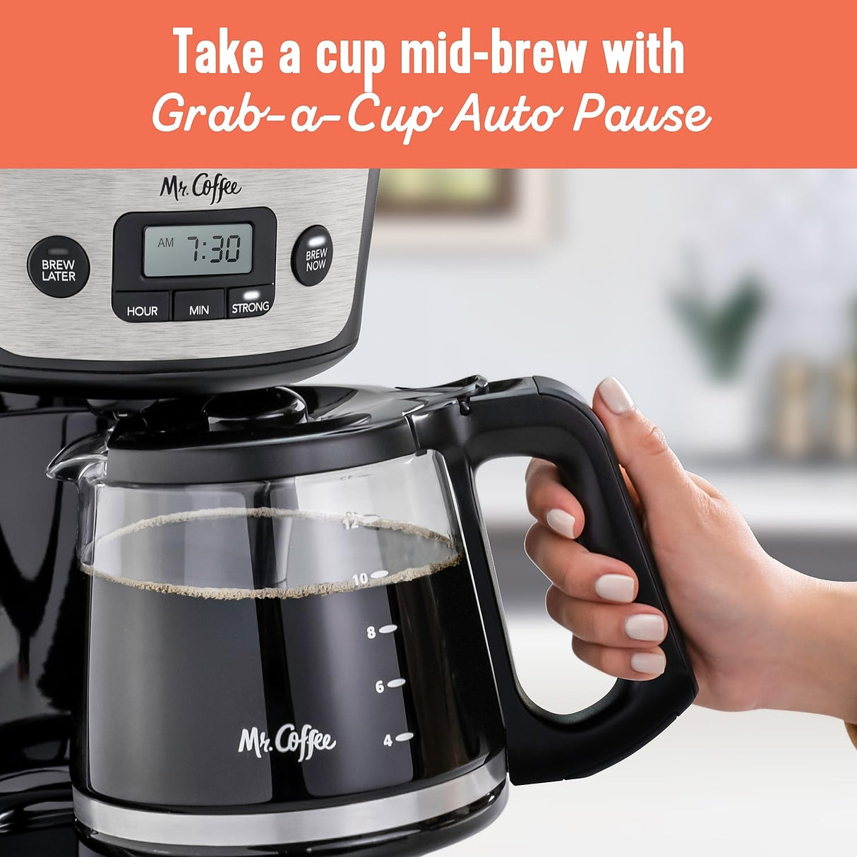 Mr. Coffee 12-Cups Automatic Coffee Maker (2176620)