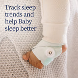 Owlet Dream Sock - FDA-Cleared Smart Baby Monitor with Live Health Readings & Notifications - Dusty Rose