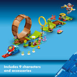 LEGO Sonic The Hedgehog Sonic’s Green Hill Zone Loop Challenge Building Toy Set, Sonic Adventure Toy with 9 Sonic and Friends Characters, Fun Gift for 8 Year Old Gamers and Young Fans, 76994