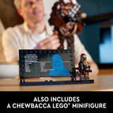 LEGO Star Wars Chewbacca 75371 Buildable Star Wars Collectible for Adults, This Build and Display Chewbacca Collectible is a Fun Star Wars Gift for Teens, Adults or Any Star Wars Original Trilogy Fan