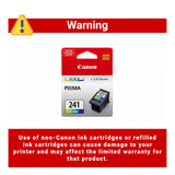 Canon CL-241 Genuine Color Ink Cartridge, Compatible with MG2120/3120/4120, MX512/432/472/372/392/522/532/452, MG2220/3220/4220/3520/3620, TS5120