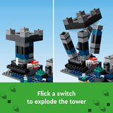 LEGO Minecraft The Deep Dark Battle Set, 21246 Biome Adventure Toy, Ancient City with Warden Figure, Exploding Tower & Treasure Chest, for Kids Ages 8 Plus