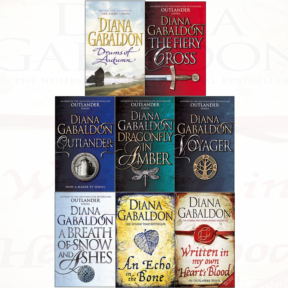 Diana gabaldon collection outlander series (books 1 to 8) dragonfly in amber, voyager 8 books set [Paperback] Diana Gabaldon