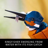 LEGO Icons Kingfisher Bird Model, Creative Set for Adults to Build and Display, Relaxing Project for Bird Enthusiasts, Ideal for Home and Office Décor, Great Gift for Mother's Day, 10331