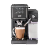 Mr. Coffee One-Touch CoffeeHouse+ Espresso, Cappuccino, and Latte Maker Home Coffee Machine with 19-Bar Italian Pump, and Milk Frother Ideal for Latte, Espresso, and Coffee Lovers