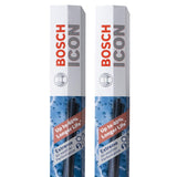 BOSCH 20A20B ICON Beam Wiper Blades - Driver and Passenger Side - Set of 2 Blades (20A & 20B)