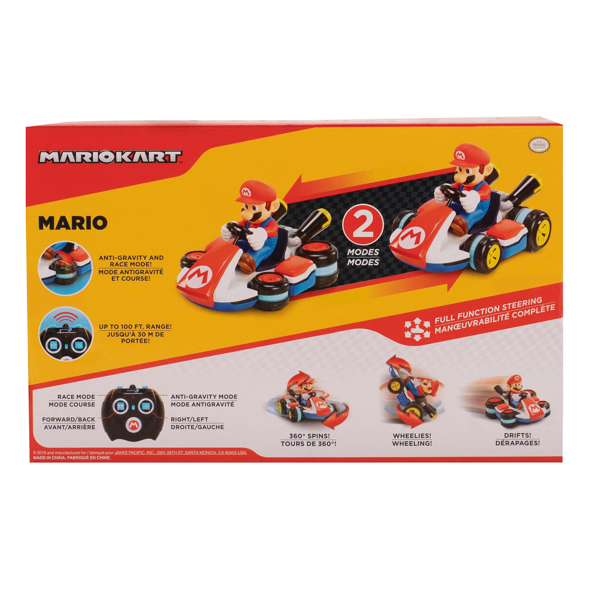 Super Mari Kart 8 Mario Anti-Gravity Mini RC Racer 2.4Ghz