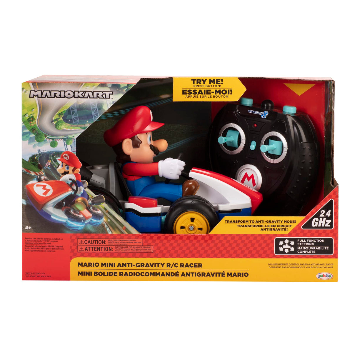 Super Mari Kart 8 Mario Anti-Gravity Mini RC Racer 2.4Ghz